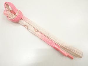 未使用品　正絹　手組帯締め